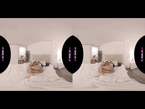 ❤️ PORNBCN VR Två unga lesbiska kvinnor vaknar upp kåta i 4K 180 3D virtual reality Geneva Bellucci Katrina Moreno ❤❌ Fucking at us ️❤