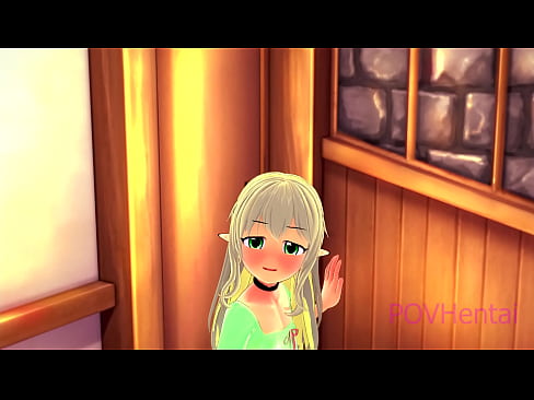 ❤️ (Trap) Elvish maid hjälper dig att tvätta ansiktet. ❤❌ Fucking at us ️❤